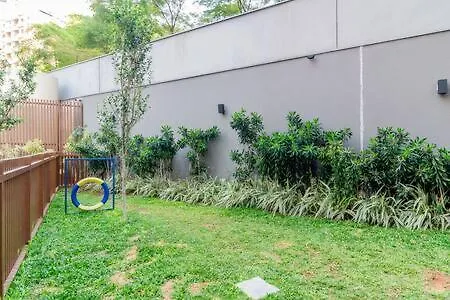 圣保罗B Homy V Nova Conceicao - Varanda C Vista Nx304公寓 公寓 圣保罗
