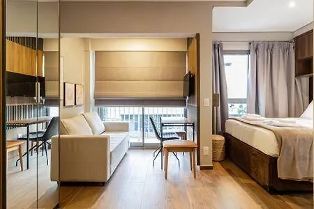 圣保罗B Homy V Nova Conceicao - Varanda C Vista Nx304公寓 公寓