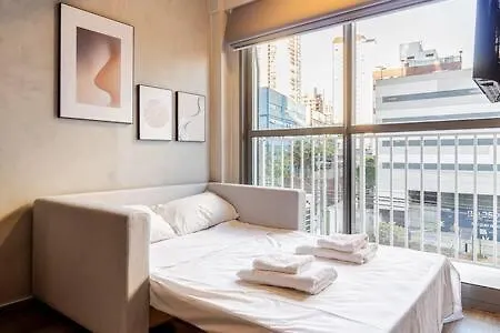 B Homy V Nova Conceicao - Varanda C Vista Nx304 Apartment Sao Paulo